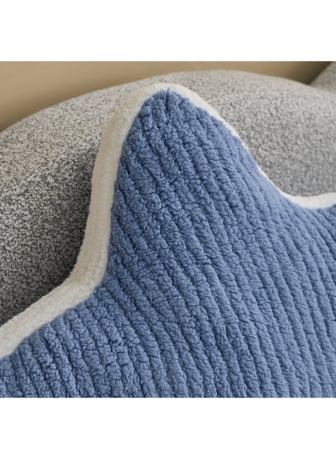 Home Box Star Shaped Cushion - Blue for Kids - Image 2